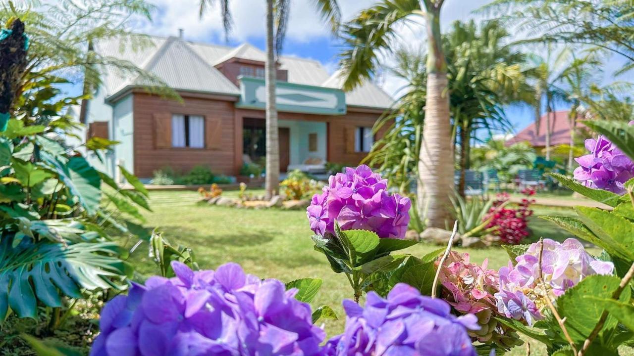 Magnifique Villa Creole Villa Ti Bout Bois Avec Cheminee Au Tevelave Les Avirons Екстер'єр фото