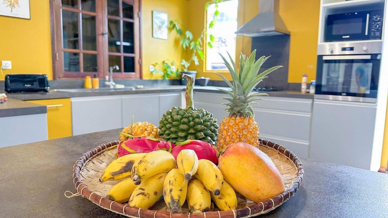 Magnifique Villa Creole Villa Ti Bout Bois Avec Cheminee Au Tevelave Les Avirons Екстер'єр фото
